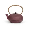 Bredemeijer Sichuan theepot 1 liter gietijzer Plum