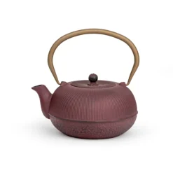 Bredemeijer Sichuan theepot 1 liter gietijzer Plum