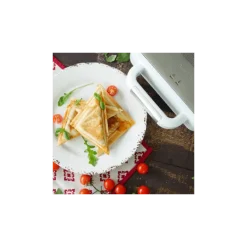 Breville DuraCeramic sandwich- en tosti-apparaat rvs grijs