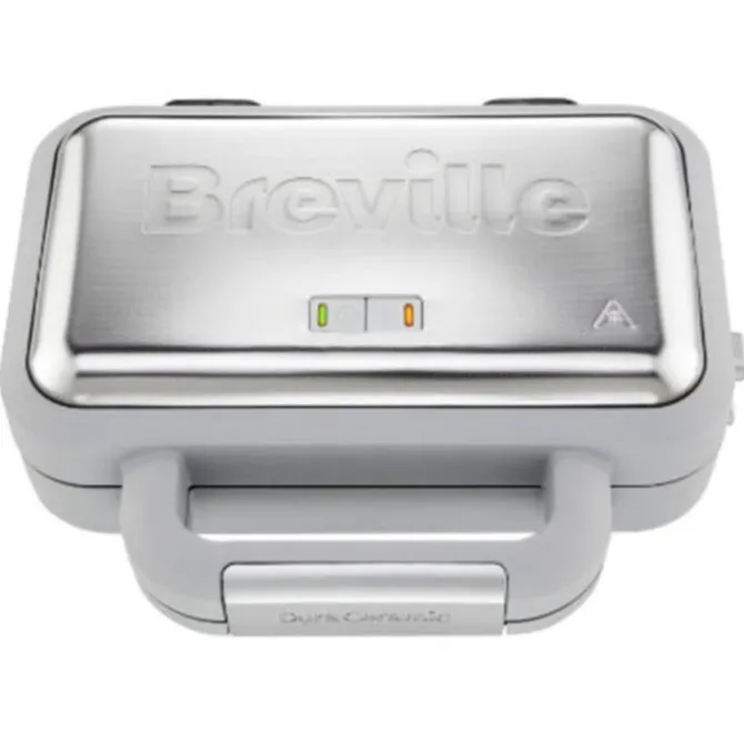 Breville DuraCeramic wafelijzer rvs
