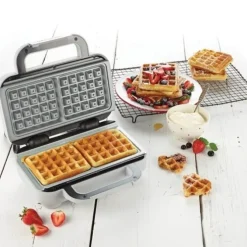 Breville DuraCeramic wafelijzer rvs