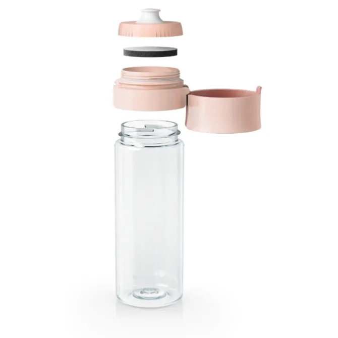 Brita On The Go Vital waterfilterfles 600 ml kunststof perzik