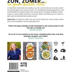 Buiten eten met Pieter Kok