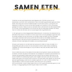 Buiten eten met Pieter Kok