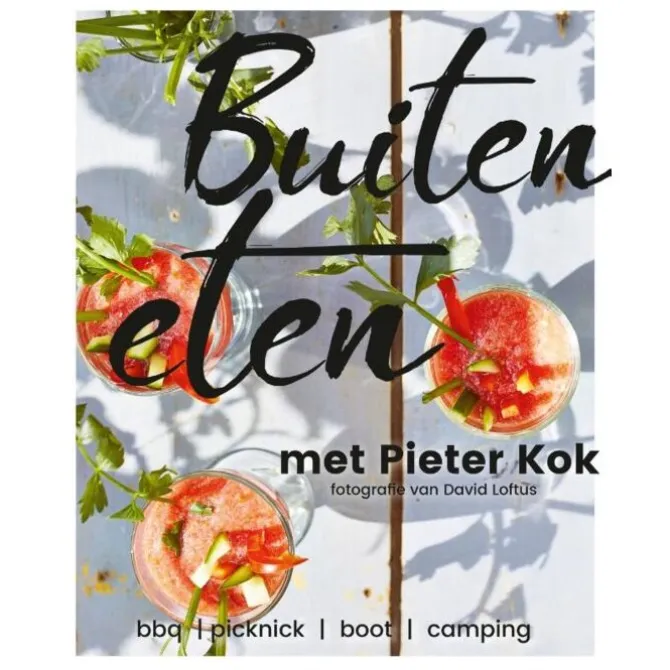 Buiten eten met Pieter Kok