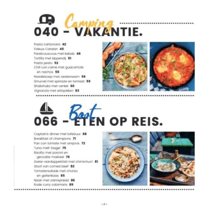 Buiten eten met Pieter Kok