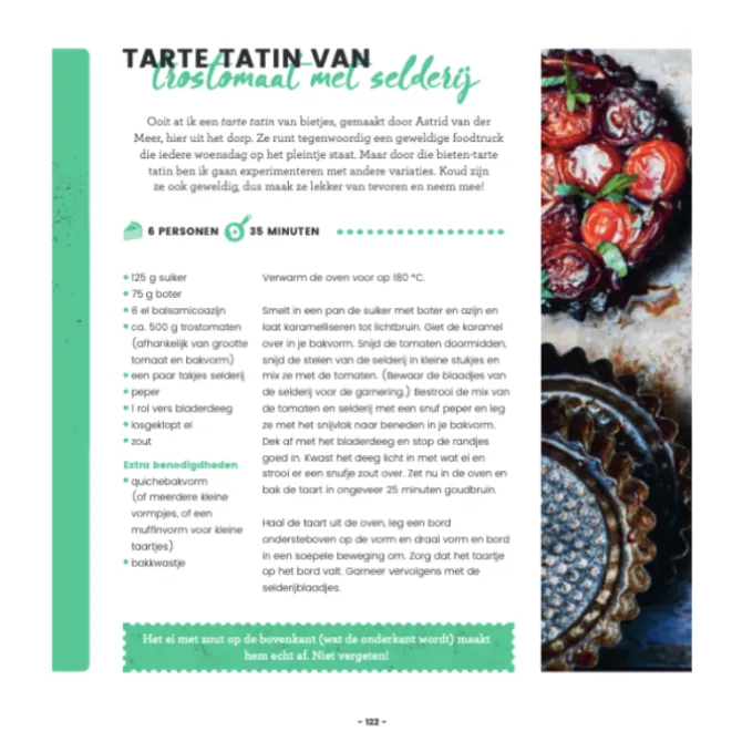 Buiten eten met Pieter Kok