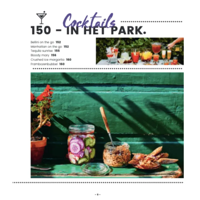 Buiten eten met Pieter Kok