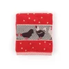 Bunzlau Castle Chickens handdoek 53 x 60 cm katoen rood