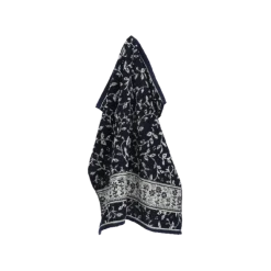 Bunzlau Castle Daydream Dark Blue handdoek 53 x 60 cm