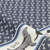 Bunzlau Castle Dogs theedoek 65 x 65 cm katoen donkerblauw