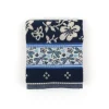 Bunzlau Castle Dragonfly handdoek 53 x 60 cm katoen donkerblauw