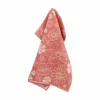 Bunzlau Castle Flowerbed handdoek 53 x 60 cm katoen Pink