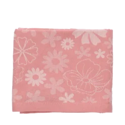 Bunzlau Castle Flowerbed theedoek 65 x 65 cm katoen Pink