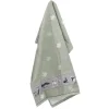 Bunzlau Castle Forest Animals theedoek 65 x 65 cm katoen Dark Green