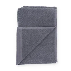 Bunzlau Castle Forest Stone Grey handdoek 53 x 60 cm