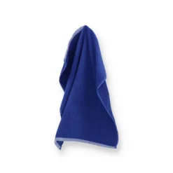 Bunzlau Castle handdoek 53 x 60 cm katoen koningsblauw