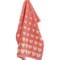 Bunzlau Castle Hearts Pink handdoek 53 x 60 cm