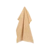 Bunzlau Castle Kleine Ruit handdoek 53 x 60 cm katoen geel