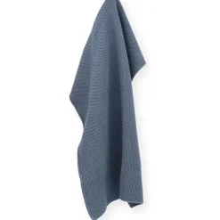 Bunzlau Castle Organic Home handdoek 60 x 40 cm katoen Blue