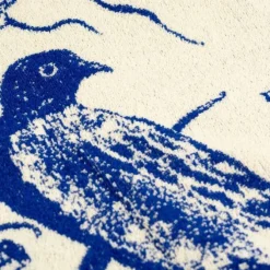 Bunzlau Castle Rijksmuseum Delfts Blauw Bird handdoek 53 x 60 cm katoen koningsblauw