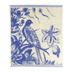 Bunzlau Castle Rijksmuseum Delfts Blauw Bird handdoek 53 x 60 cm katoen koningsblauw