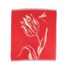 Bunzlau Castle Rijksmuseum Tulips handdoek 53 x 60 cm katoen rood