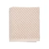 Bunzlau Castle Small Check handdoek 53 x 60 cm katoen beige