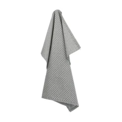Bunzlau Castle Small Check theedoek 65 x 65 cm katoen Antraciet