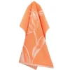 Bunzlau Castle Tulips handdoek 53 x 60 cm katoen oranje