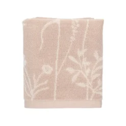 Bunzlau Castle Wild Flowers handdoek 53 x 60 cm katoen beige
