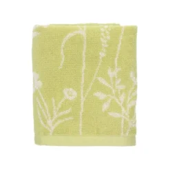Bunzlau Castle Wild Flowers handdoek 53 x 60 cm katoen groen