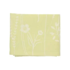 Bunzlau Castle Wild Flowers theedoek 65 x 65 cm katoen groen