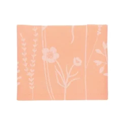 Bunzlau Castle Wild Flowers theedoek 65 x 65 cm katoen oranj
