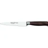 Burgvogel Juglans steakmes glad 12 cm walnotenhout