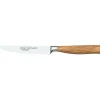 Burgvogel Oliva steakmes glad 12 cm olijfhout