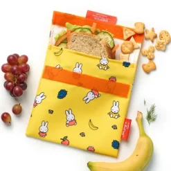 by Roll'eat Snack'n'Go herbruikbare Snack Bag 18 x 18 cm polyester Miffy