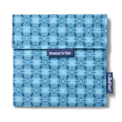 by Roll'eat Snack'n'Go Vintage herbruikbare Snack Bag 18 x 18 cm polyester Bloom