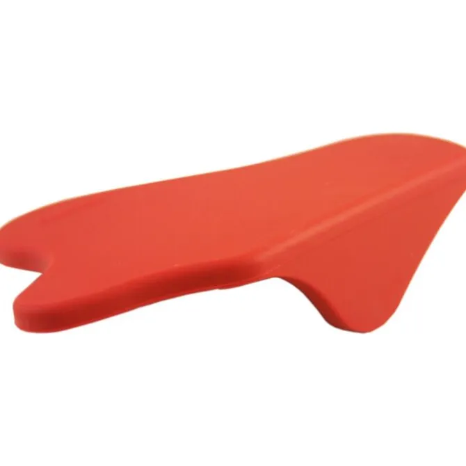 Cafelat Splat tamping mat 18 x 12 cm silicone rood