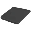 Cafelat tamping mat 21 x 15 cm silicone zwart