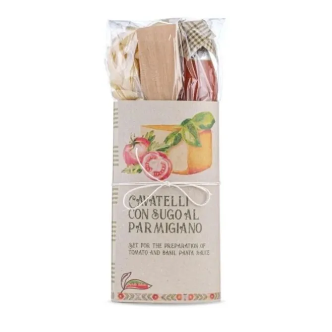 Casarecci di Calabria Pastakit Cavatelli al sugo die Parmigi