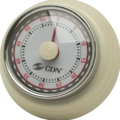 CDN Compact kookwekker ø 5,1 cm metaal gebroken wit