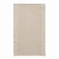 Charvet Maya theedoek 70 x 43 cm linnen/katoen gewassen linn