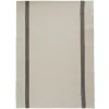 Charvet PIANO theedoek 52 x 75 cm linnen naturel met donkere streep