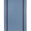 Charvet PIANO theedoek 52 x 75 cm linnen blauw met donkere streep