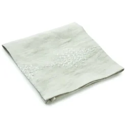 Charvet Reseda servet 40 x 40 cm linnen/katoen gewassen linn