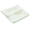 Charvet Reseda servet 40 x 40 cm linnen/katoen wit