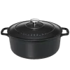 Chasseur braadpan 6,1 liter ø 28 cm gietijzer mat zwart