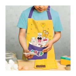 Chefclub kinderschort geel