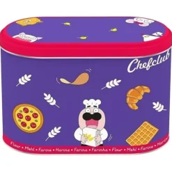 Chefclub Meel voorraadblik 21 x 11 x 14 cm blik